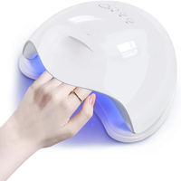 Nail Dryer Gel Nail Polish Curing LED UV Light With 4 Timers Automatic Sensor LCD Display Professional Nail Art Tools Accessorie