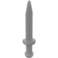10 PCS 95673 Parts Weapon Sword with Thin Crossguard Building Blocks Roman Gladius 100% Compatible DIY Bricks Toys