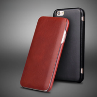 100% Genuine Leather Flip Cover Case for Apple iPhone 17 7 8 16E 17E 15 Plus 12 Mini 13 14 Pro Max SE 2020 SE2022 Luxury Fundas