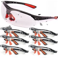 AliExpress 1/6PCS Safety Goggles Eye Glasses for Cycling Working Women Men Clear Eye Sand Prevention Anti-Splash Wind Dust Proof Eyewears