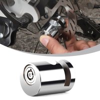 AliExpress NONE SEAMETAL Compact Motorcycle Disc Lock Anti-Rust Waterproof Alloy Keyless Press Brake Disc Lock for Scooter/Bicycle Anti Theft