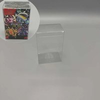 PET Box For Card Game PTCG SV8 Surging Spraks SV4.5 Paldean Fates Replace Shell Display Case Transparent Protector