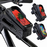 AliExpress NONE WILD MAN Bicycle Bag Touch Screen 1L Waterproof Bicycle Front Frame Bag Bicycle Front Cell Phone holder Bag Cycling Accessories