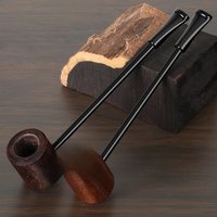 SCOTTE Handmade Pipe, Wood Tobacco Pipe, Portable Wooden Smoking Pipe, Accessories In Gift Box for Pipe Lovers