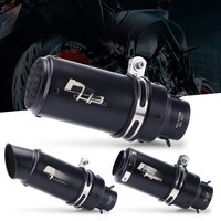 AliExpress M4 Universal, 51mm, 61mm exhaust muffler for motorcycles, dirt bike, atv, removable, db killer, exhaust tips, stainless steel