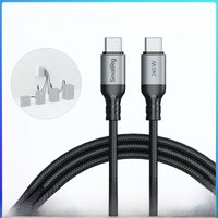SmallRig 240W USB-C Power Cable for V-Mount Batteries, PD 3.1 240W Fast Charging Cable Cord, for iPhone 16 for MacBook Pro -4908