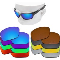 OOWLIT Anti-Scratch Polarized Lenses Replacements For Oakley Canteen 2014 OO9225 - 60mm Sunglasses - Multi Colors