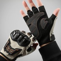 AliExpress RNO Rich Name Ocean Half Finger Men's Gloves Outdoor F Protective Gloves Sports Wear resistant Motorcycle Bicycle Gloves