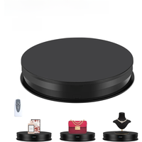 PULUZ 30cm Adjusting Speed Rotating Turntable Display Stand with Remote Control, Load 10-15kg DC12V Speed: 17/20/23/26/32/cycle