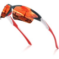 AliExpress NONE VIVIBEE Men Mirror Red Sunglasses Black Frame Sports Goggles Women Cycling UV400 Unisex Bicycle Riding 2026 Sun Glasses