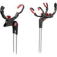 Fishing Fixed Pole Holder Foldable Bracket Sea Lake Single/Double Fish Rod Support Rack Stand Universal Fishing Rod Racks