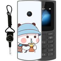 For Nokia 110 4G Cover Case For Nokia 110 Bumper Anime Cartoon Silicone Case For Nokia 110 Capas Nokia110 Fundas Case