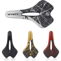 AliExpress LUNJE Bike Saddle PU Waterproof Leather Cover Comfortable Bicycle Saddles Cycling Parts