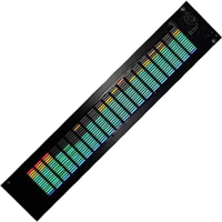 Electronic 12V LED Music Spectrum Display Multi-mode DSP Equalizer Level Indicator Light Rhythm Analyzer on-board