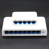 RJ45 5/8 port 10/100/1000Mbps Fast Ethernet switch New version high-speed network for office, home, LAN, PC