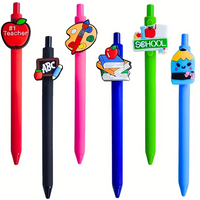 6/12 Pcs Teacher Pens,Funny and Cool Best Writing Pens Gift Sets,Wholesale Round Ballpoint Pens Office Gift Sets