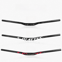 3K Carbon Fiber Handle Bar for Mountain Bike, Riser Bar, 680/720/760mm, Road Bike Handle Bar, Ultralight T700 Black, H002A272