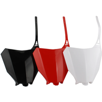 AliExpress PowerMotor Motorcycle Front Number Plate For Honda CRF450R CRF250R CRF250RX CRF450RX 2017-2020 CRF 250/450 RX Motocross Dirt Pit Bike