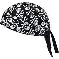 AliExpress NONE 1pc Cycling Skull Pirate Cap Hat Bandana Head Wrap Breathable Helmet Liner Anti Sweat Uv Sport Headband Scarf For Men And Women