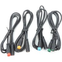 AliExpress NONE M8 2 3 4 5 6 8 Pin 1M E-bike Speed Sensor male to female M/F Extension connector Cable Electric Bicycle Waterproof Ebike Wire