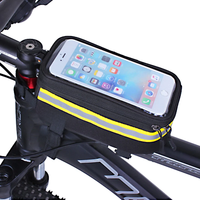AliExpress NONE Bicycle Phone Bag Waterproof Reflective Cycling Bag Rainproof Front Touch Screen Road MTB Mountain Bike Phone Bags Accessories