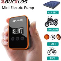 AliExpress BUCKLOS Electric Bicycle Air Pump Mini Air Pump for Bicycle E-Bike Wireless Bike Tire Inflator Charging Electric Bike Inflator