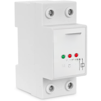 Din Rail Automatic Over Voltage and Under Voltage Protective Device Protection Relay 40A 63A 230V Voltage Protector