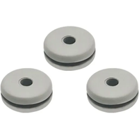 Haoye 20Pcs/Lot Heli Canopy Rubber Grommet For RC Airplane Helicopter 450/500/600 Color Grey
