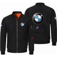 AliExpress New Men's BMW Fashion Fleece Jacket, Casual Slim Zipper Jacket, Motorcycle, Bicycle, Racing Bike Riding Windproof Cool Jacket