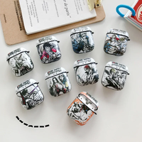 Anime Cartoon One Piece Earphone Case For AirPods 2 3 4 Pro Pro2 Headphone Bluetooth Wireless Headset Protection Cover