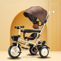 AliExpress LazyChild Children's Three-wheeled Bicycle 1-3-5 Lightweight Baby Bike Small Children 2-6 Years Old Large Stroller Juguete