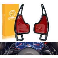 For BMW GT F30 F31 F32 F10 F20 F22 X4 Z4 1 2 3 4 Paddle Shifter Carbon Fiber Car Steering Wheel Shift Paddle Extension Shifters