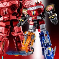 Original BANDAI SMP Mighty Morphin Power Rangers Mighty Morphin Dino Megazord Assembling Action Figure Model Toys Gift for