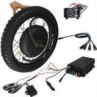 AliExpress NIBEDU NBpower/QS273 V3 72v 8000W Ebike kit 150mm Dropout Motorcycle Electric Bike Motor Wheel with Waterproof Sabovon Controller UKC1