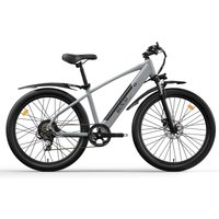 AliExpress NONE GUNAI GN27 Electric Bike for Adult,27.5Inch Tire Mountain Bike Commuter City Ebike with Bafang Motor and 48V 10.4AH Battery