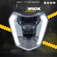 AliExpress POWERZONE Motorcycle New Headlight For KTM EXC SXF XCW MX 2014-2023 Headlamp Light Supermoto Dirt Bike Enduro Motocross