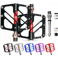 AliExpress BUCKLOS Bike Pedals MTB Bicycle Pedal Flat Platform Bearing Mountain Bike Ultrilight Non Slip MTB Platform Pedals for Bicycle