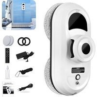 Fensterputzroboter mit 2-Wege-Wassersprühfunktion, Hochhaus-Vakuumsaugung, Intelligenter Pfadplanung und Kantenreinigung für die Glasreinigung zu Hause
