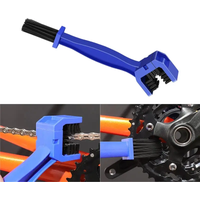 AliExpress NONE 1pcs Motorcycle Bicycle Chain Cleaner Chain Brush for Mountain Road Motorbike Outdoor Cycling Flywheel Cleaning Tool Accessories