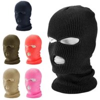 AliExpress NONE 3-Hole Face Mask Balaclava for Cold Weather Winter Windproof Ski Mask for Men Women Cycling Motorcycle Cover For Party Mask