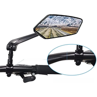 AliExpress NONE Bike Rear View Mirror Reflector Adjustable Rotatable Handlebar Mirror Clear Rearview Electric Scooter Cycling Bicycle Accessorie