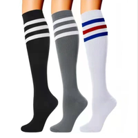 AliExpress Running New Compression Socks Soccer Stockings 20-30 Mmhg Men Women Sports Socks For Marathon Cycling Football Varicose Veins