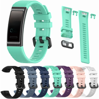 Smart Bracelet Wrist Strap For Huawei Band 4 Pro Straps Silicone Watch Band For Huawei Honor Band 3 Pro Replacement Wristband