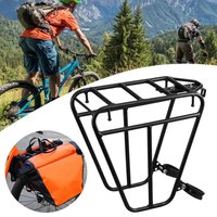 AliExpress NONE 1pcs Bicycle Cycle Front Rack Heavy Duty Steel Cycling Front Bracket Luggage Shelf Cargo Rack Mountain Bike Front Rack