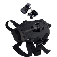 Adjustable Fetch Dog band for Gopro hero 12 11 10 9 8 7 6 5 4 Dog harness Chest Belt Strap Sports camera Mount Holder for Xiaoyi