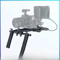 SmallRig Universal Basic Camera Shoulder Mount Kit for DSLR Mirrorless Camera Accessories Rig with 1/4”-20 Threaded Holes -2896B