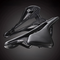 AliExpress RYET Bike Saddle Super Light Full Carbon Racing Cycling Saddle 110g 7x9mm Oval Carbon Rails Superflow Road Bicycle Seat Cushion