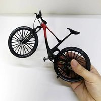 AliExpress TYRC New 1:8 Model Alloy Bicycle Diecast Metal Toy Miniature Bike Mountain Finger Gradual Bicycle Model Simulation Collection Toys
