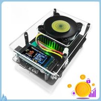 NMAxe NMMiner optimised ultra BM1366 ASIC Solo Lottery Miner 500GH/s Open Source Silent Home Use with Full Color Display