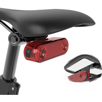 AliExpress NONE GACIRON 60LM Bicycle Rear Cargo Rack Light Smart Brake Warning Taillight Safety Warning LED Bike Frame Lamp 1200mAh Rechargeable